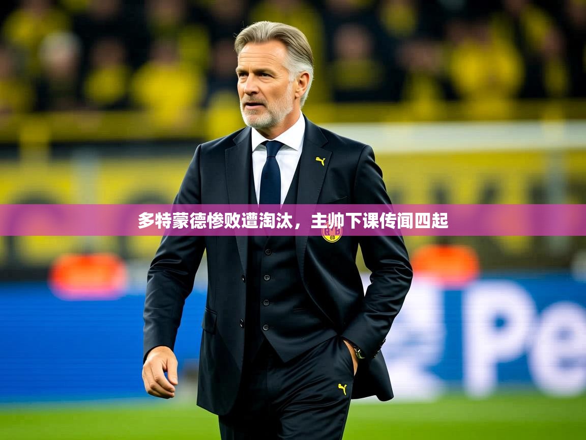 2025ued体育直播多特蒙德惨败遭淘汰,主帅下课传闻四起  第2张